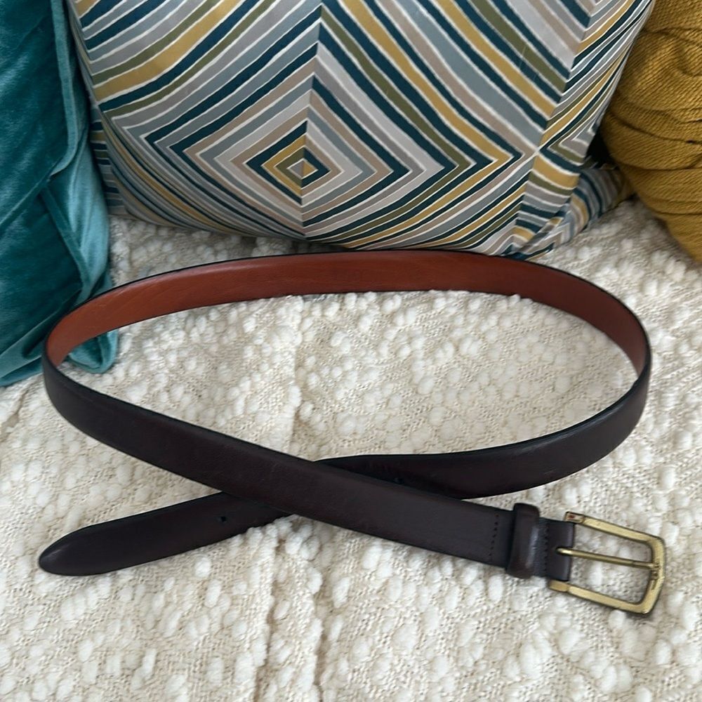 Tommy Hilfiger Handcrafted Leather Belt 40